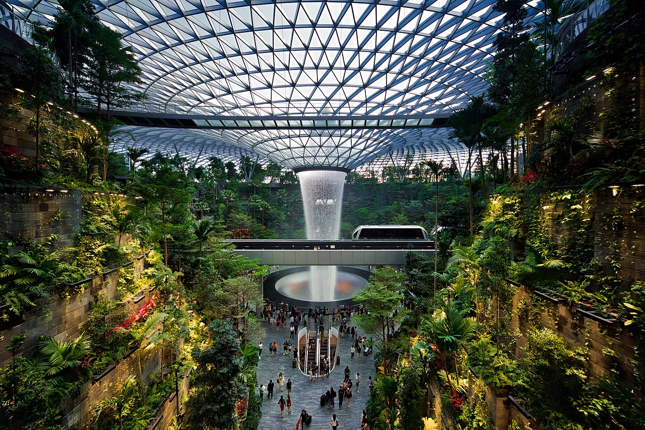 Aeroporto Changi de Singapura - Wikipedia Commons